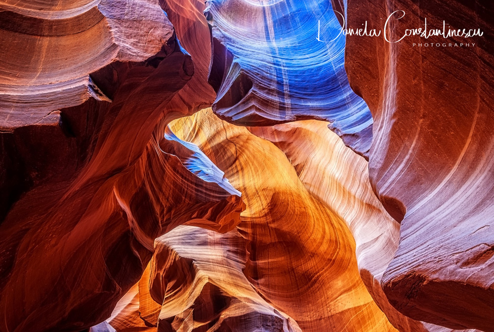 Abstract at Antelope Canyon